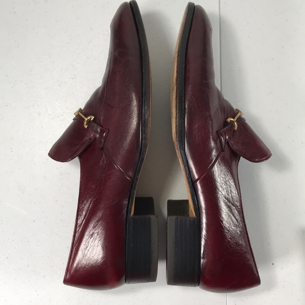 COPY - Bally men’s wine leather loafers size 8-1/… - Picture 8 of 8